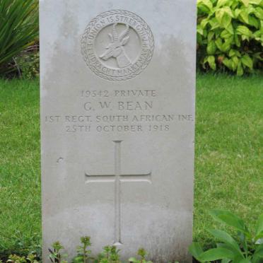 BEAN G.W. -1918