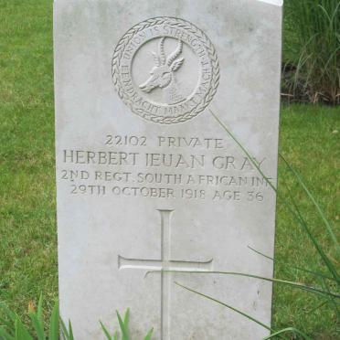 GRAY Herbert Ieuan -1918