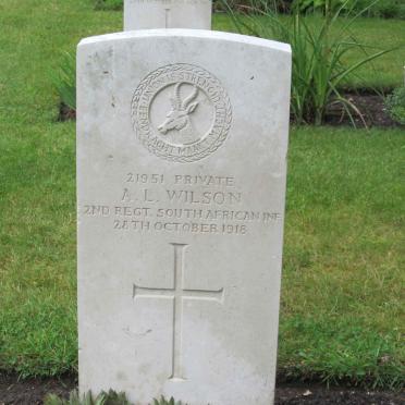 WILSON A.L. -1918