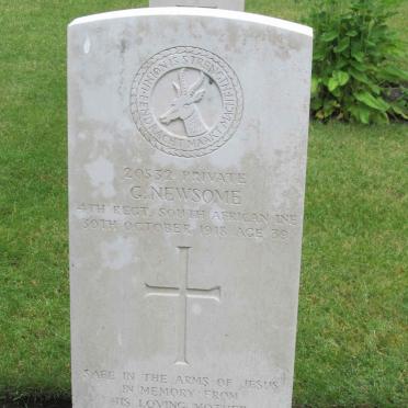 NEWSOME G. -1918