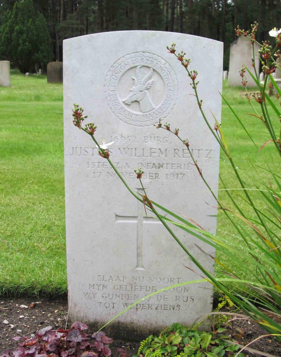 REITZ Justus Willem -1917