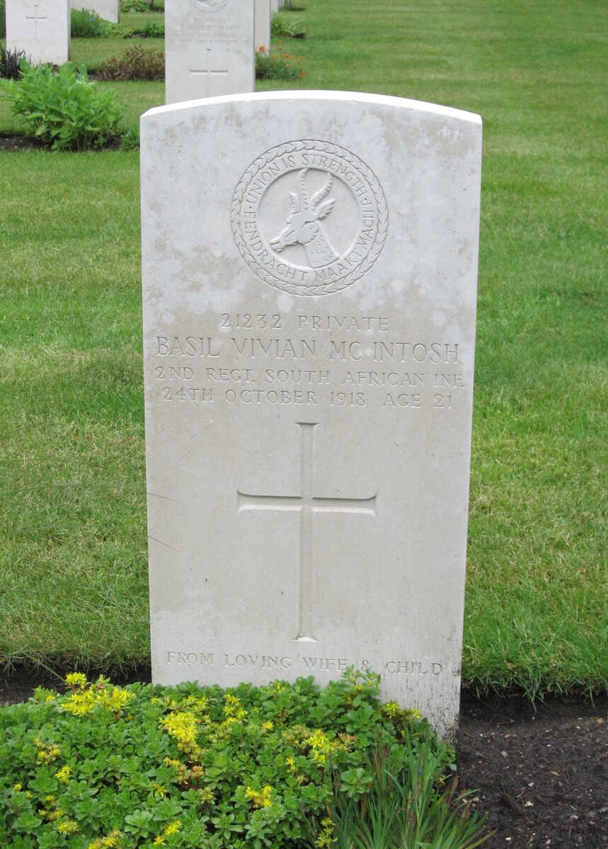 MC INTOSH Basil Vivian -1918