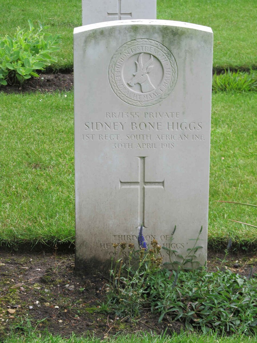 HIGGS Sidney Bone -1918