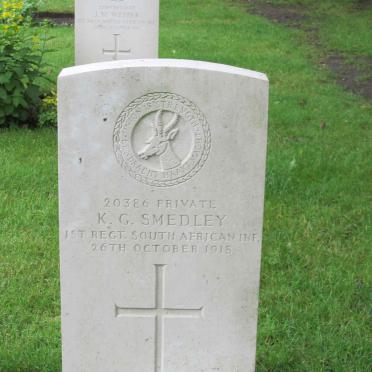 SMEDLEY K.G. -1918