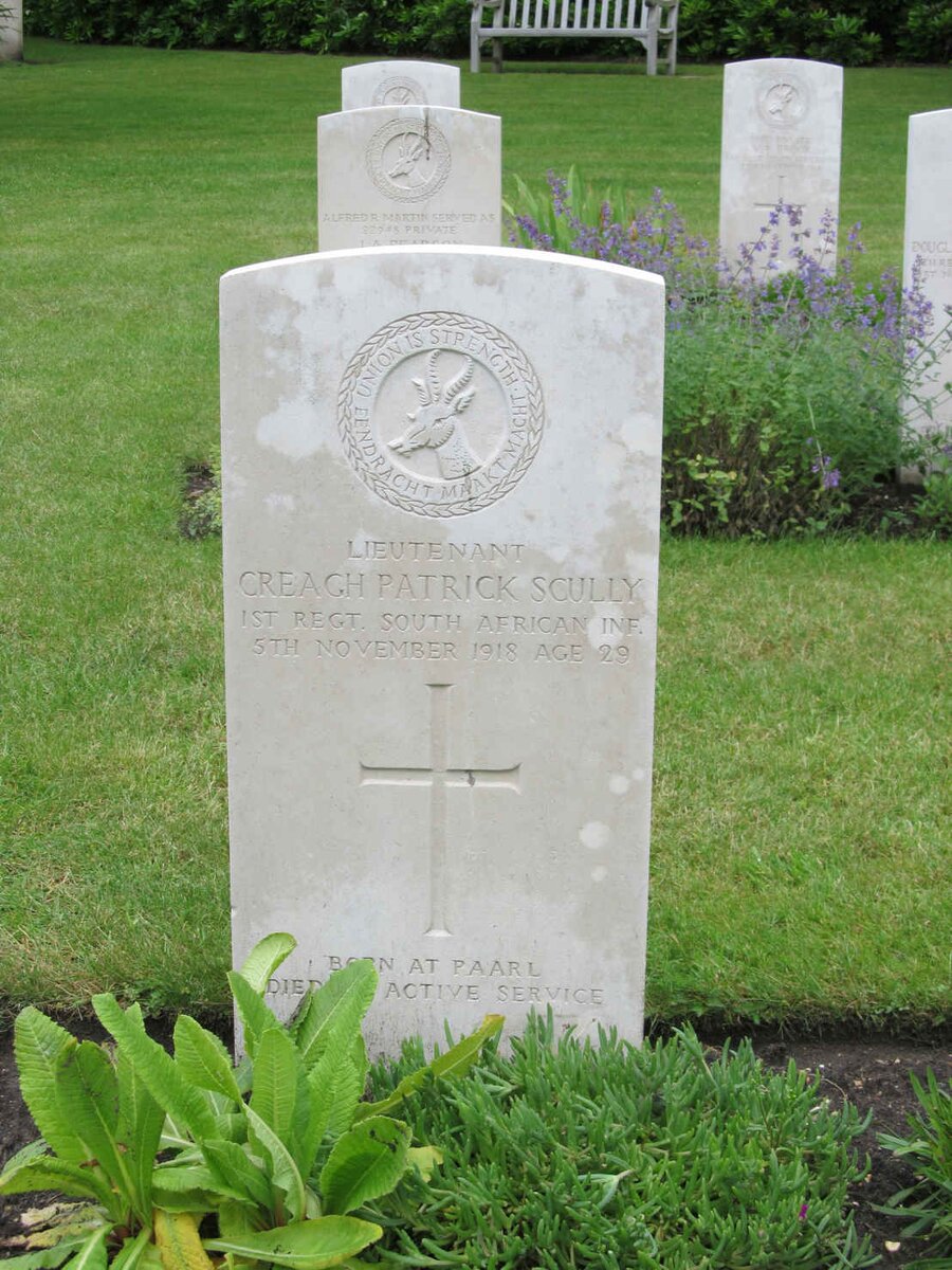 SCULLY Creagh Patrick -1918
