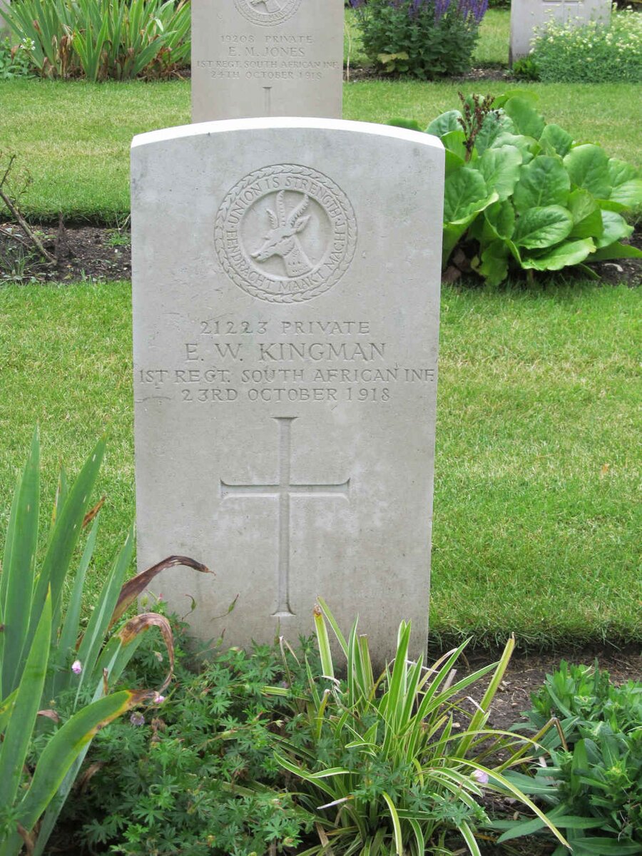 KINGMAN E.W. -1918