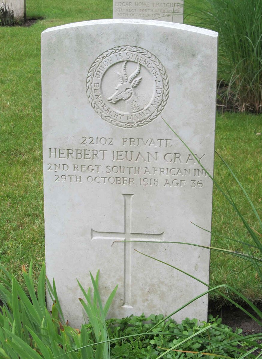 GRAY Herbert Ieuan -1918