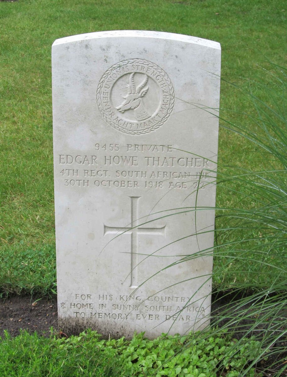 THATCHER Edgar Howe -1918