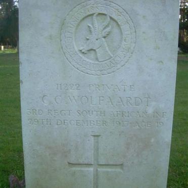 WOLFAARDT C.C. -1917