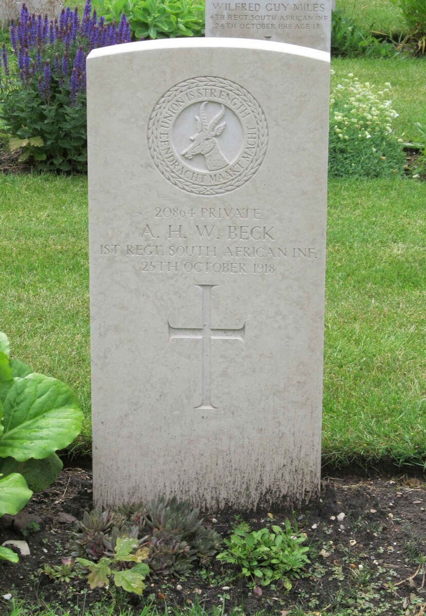 BECK A.H.W. -1918