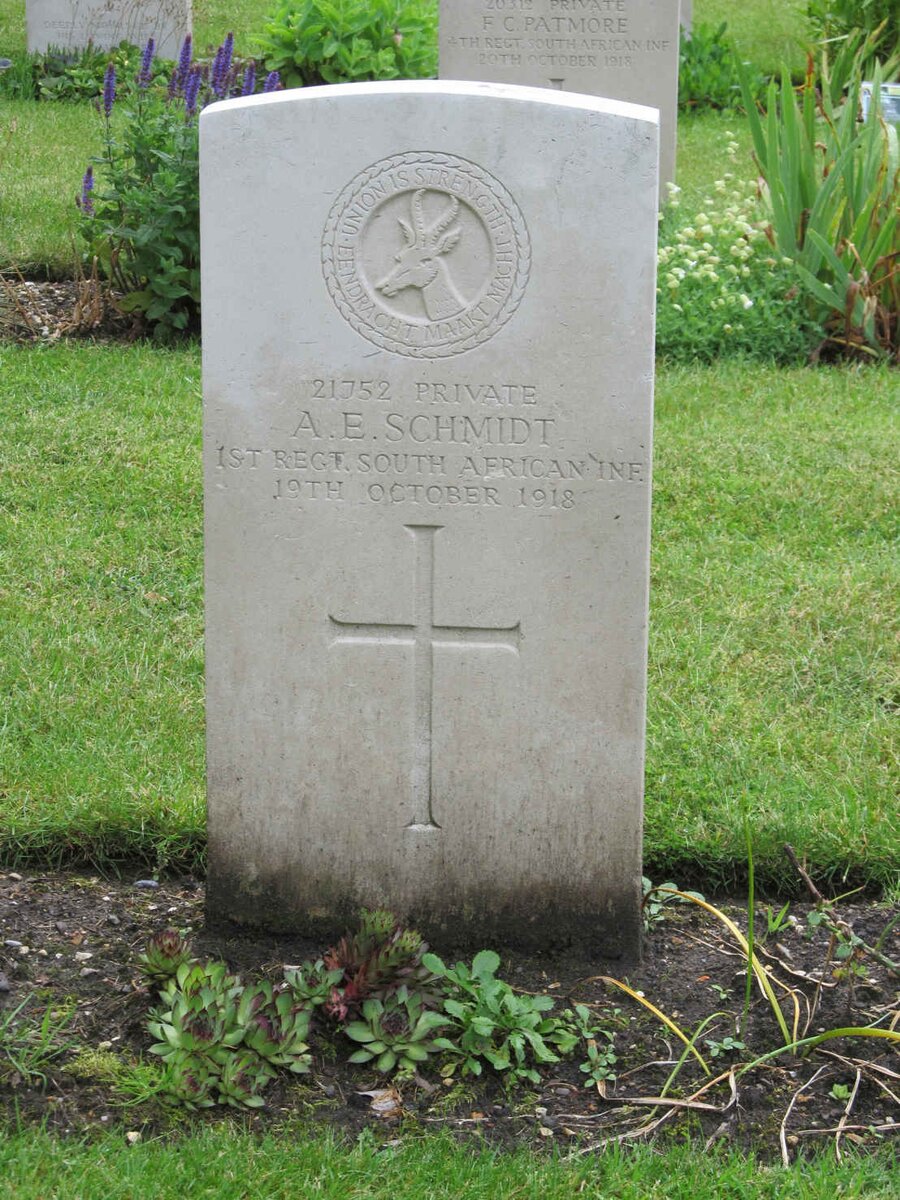SCHMIDT A.E. -1918