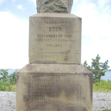 11. Memorial Boer Prisoners of War 1901-1902