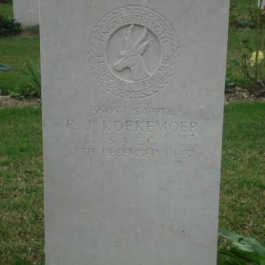 KOEKEMOER P.J. -1943