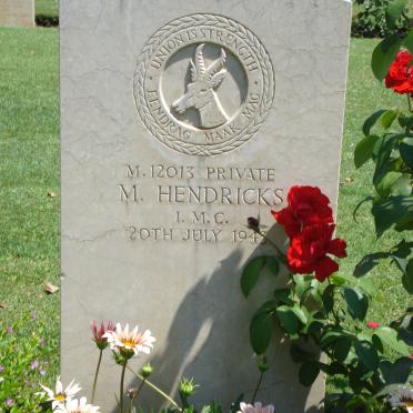 HENDRICKS M. -1943