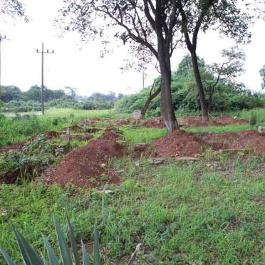 Zambia, North Western, SOLWEZI district, Kansanshi Mine Cemetery