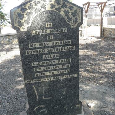 ALLAN Edward Sutherland -1931