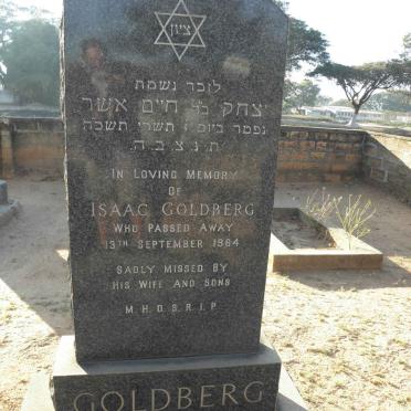 GOLDBERG Isaac -1964