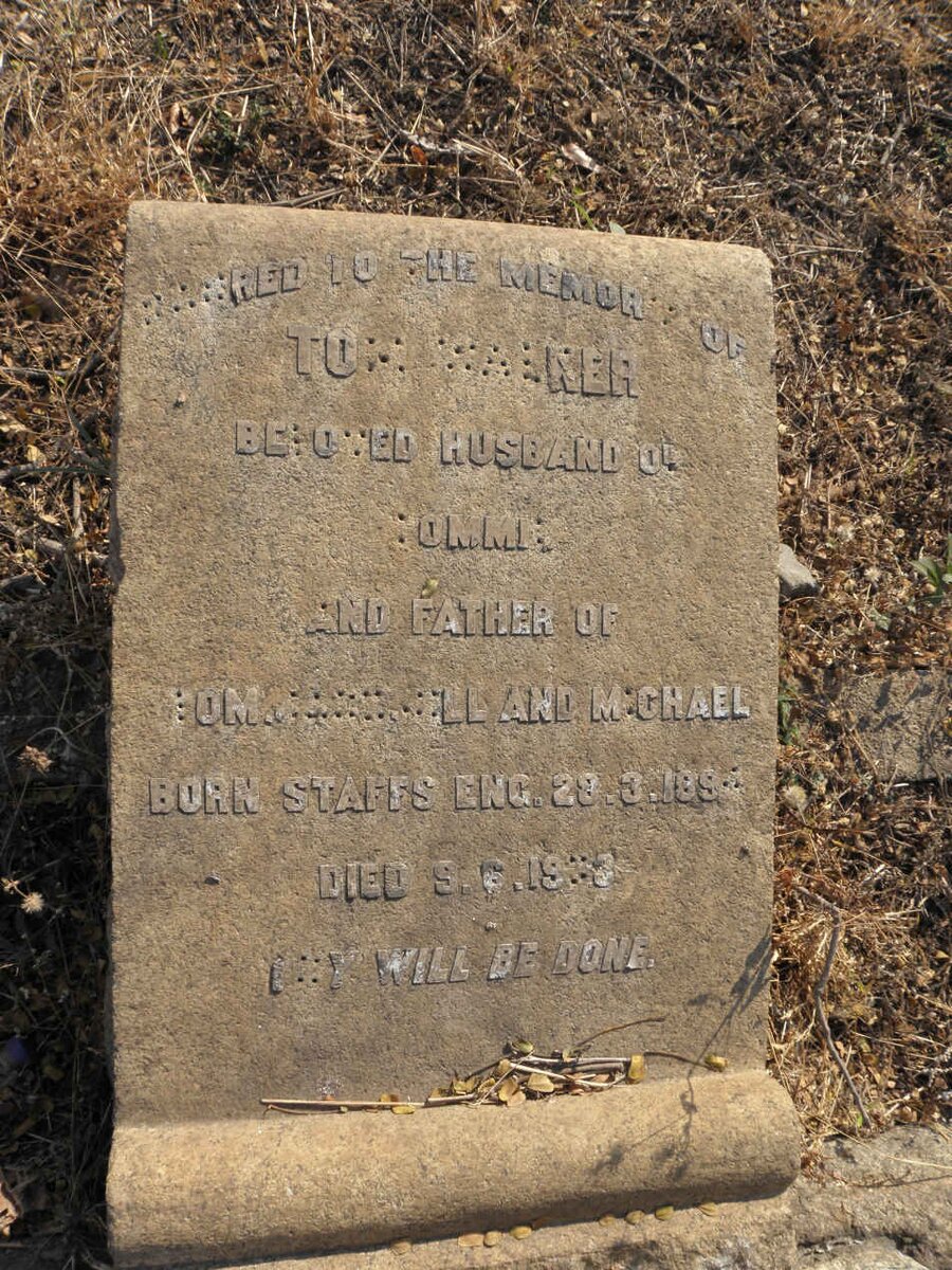 WALKER Tom 189?-19?3