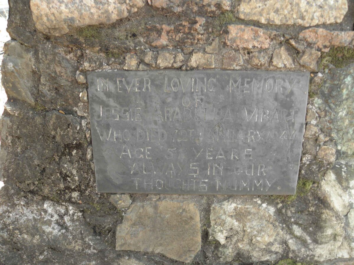 VIBART Jessie Arabella -1944