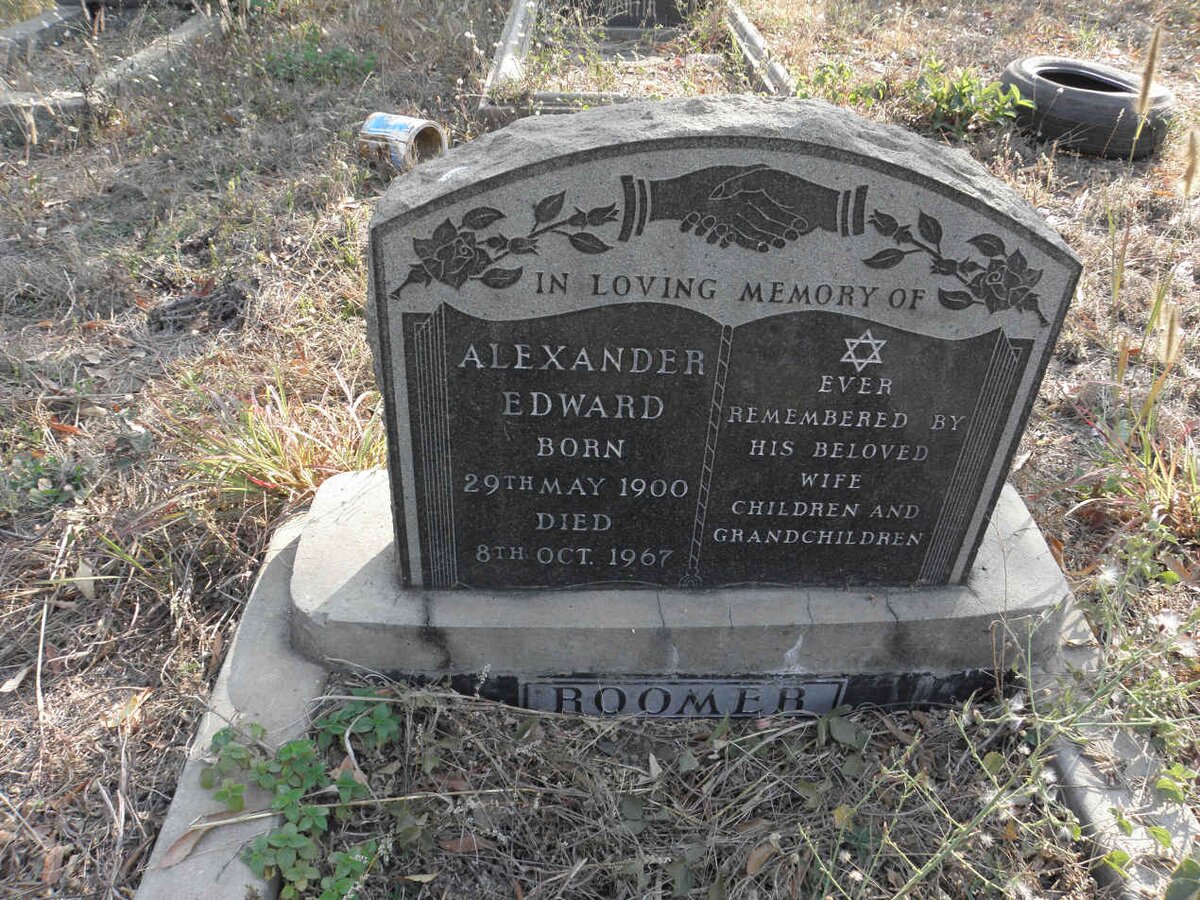 ROOMER Alexander Edward 1900-1967