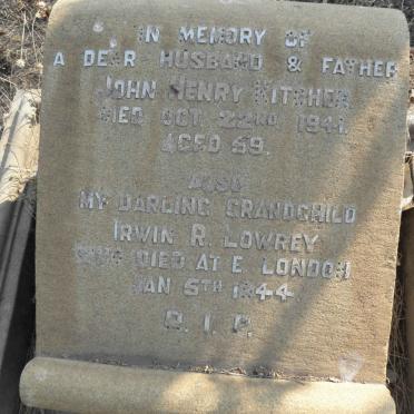 KITCHER John -1941 :: LOWREY Irwin R. -1944