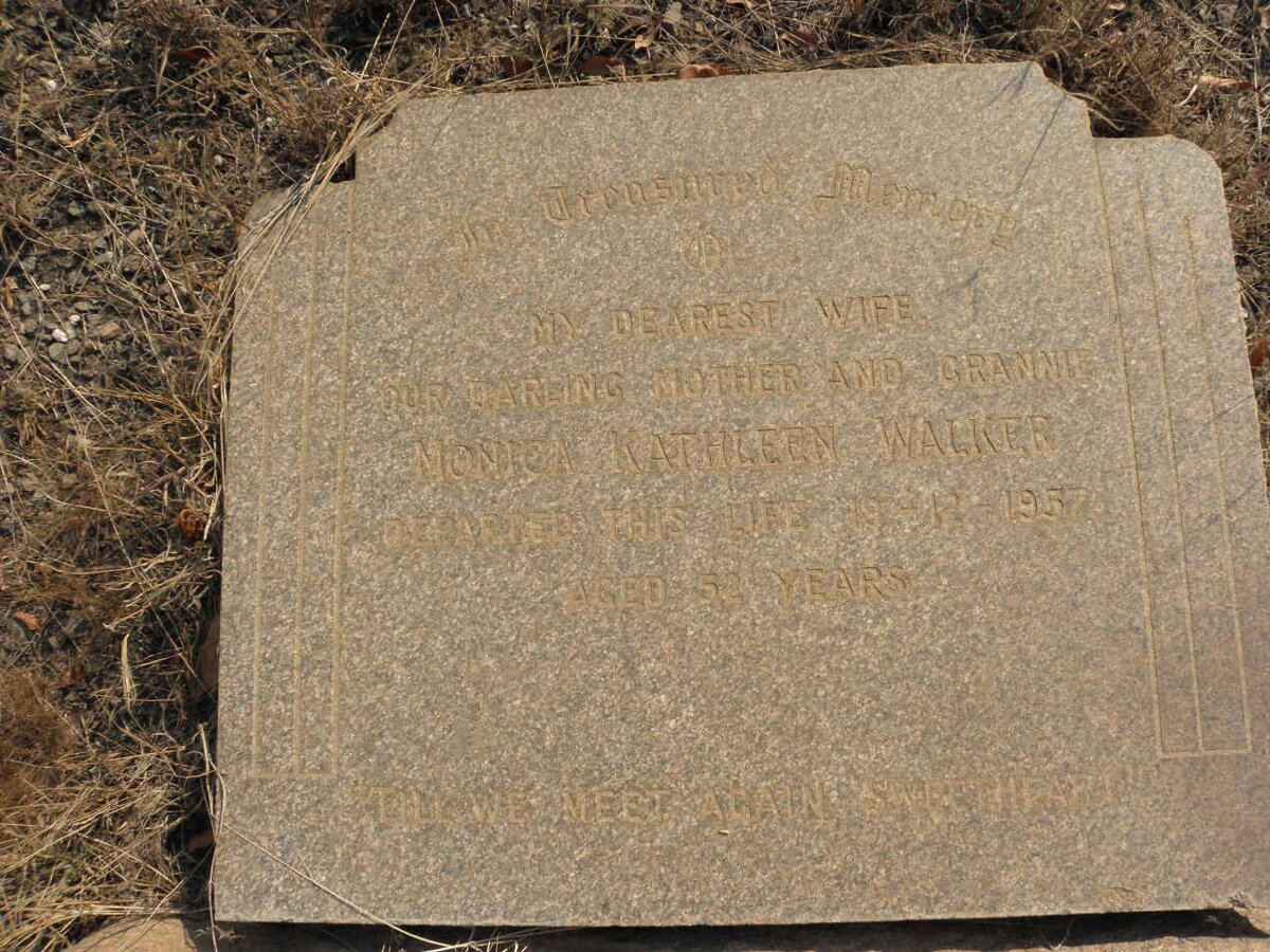 WALKER Monica Kathleen -1957