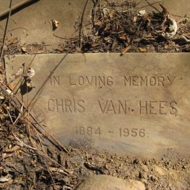 HEES Chris, van 1884-1956