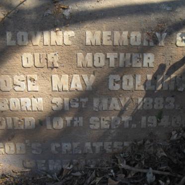 COLLINS Rose May 1883-1940