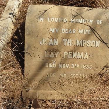 PENMA? Jean Thompson, HAY -1953