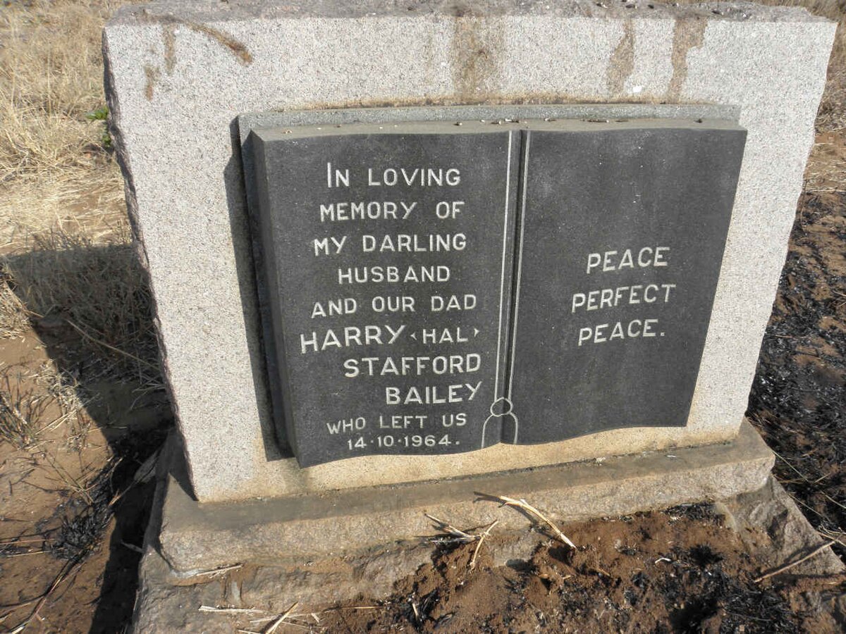 BAILEY Harry Stafford -1964