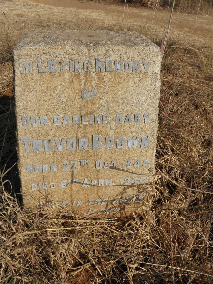 BROWN Trevor 1945-1946