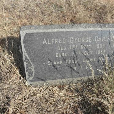 CARINUS Alfred George 1903-1952