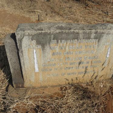 EVANS Joyce Helen 1925-1952