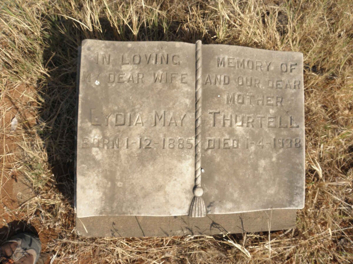 THURTELL Lydia May 1885-1938