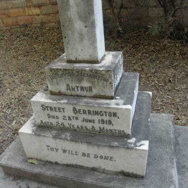 BERRINGTON Arthur Street -1919