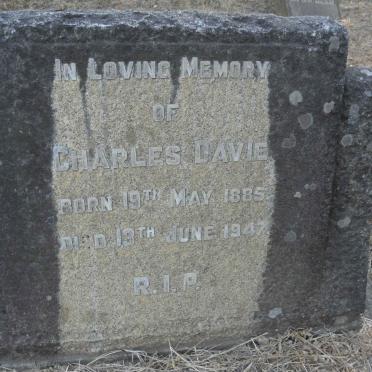 DAVIE Charles 1885-1947