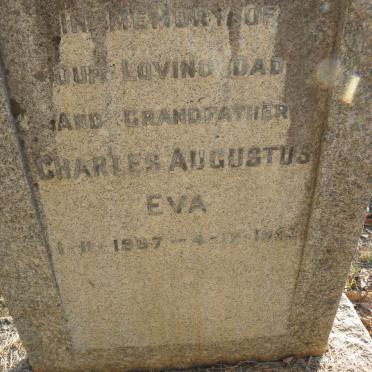 EVA Charles Augustus 1887-1953