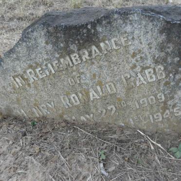 GABB Henry Ronald 1909-1945