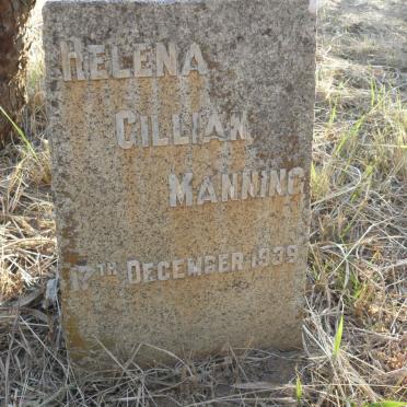 MANNING Helena Gillian -1939