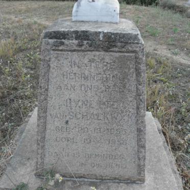 SCHALKWYK Lynette, van 1955-1956