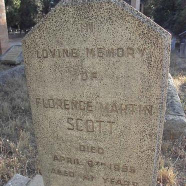 SCOTT Florence Martin -1955