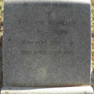 SPURR Eleanor Kennelly, Earl 1902-1963