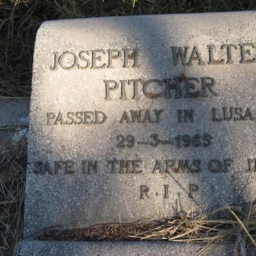 PITCHER Joseph Walter -1965