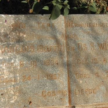 WIEHAHN S. 1905-1960 :: WIEHAHN Francois 1934-1957