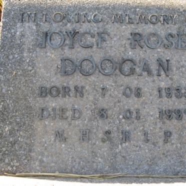 DOOGAN Joyce Rose 1933-1995