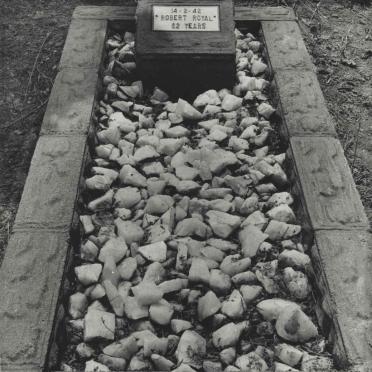 Zambia, Copperbelt, CHINGOLA district, Old  Nchanga Mine Cemetery