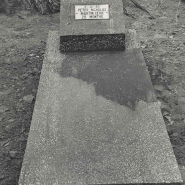 CEVIC Peter Nicholas -1940