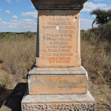 Zimbabwe, MATABELELAND SOUTH, District unknown, Fort Rixon, Pongo Monument