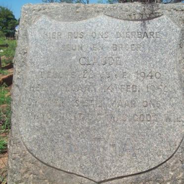 BOTHA Claude 1940-1958