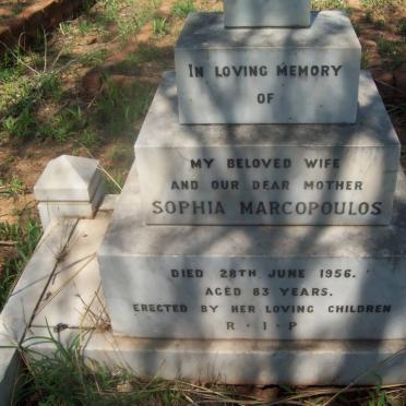 MARCOPOULUS Sophia -1956